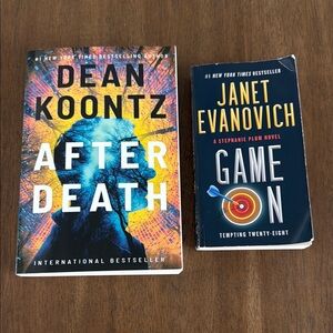 'After Death' Book by Dean Koontz & Game On by Janet Evanovich